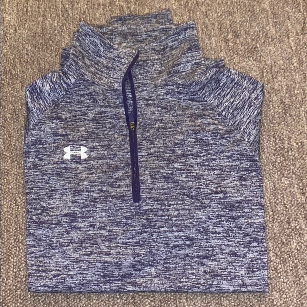 UA Long Sleeve Half Zip Up